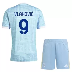 Juventus Vlahovic 9 Bortedrakt Barn 2025-26 - med Bukse Juventus Vlahovic 9 Bortedrakt Barn 2025-26 - med Bukse