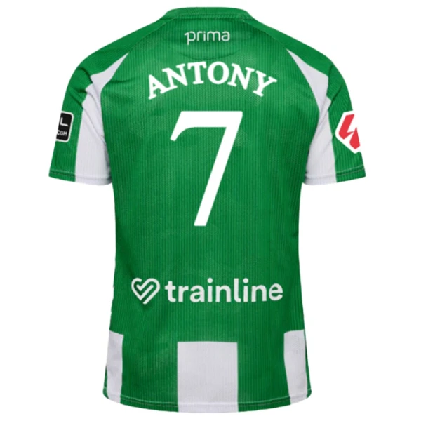 Real Betis Antony 7 Hjemmedrakt Herre 2025-26 Real Betis Antony 7 Hjemmedrakt Herre 2025-26