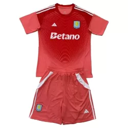 Aston Villa Keeper Drakt Barn 2025-26 Rød Aston Villa Keeper Drakt Barn 2025-26 Rød