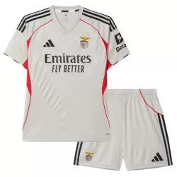 SL Benfica Bortedrakt Barn 2025-26 - med Bukse SL Benfica Bortedrakt Barn 2025-26 - med Bukse