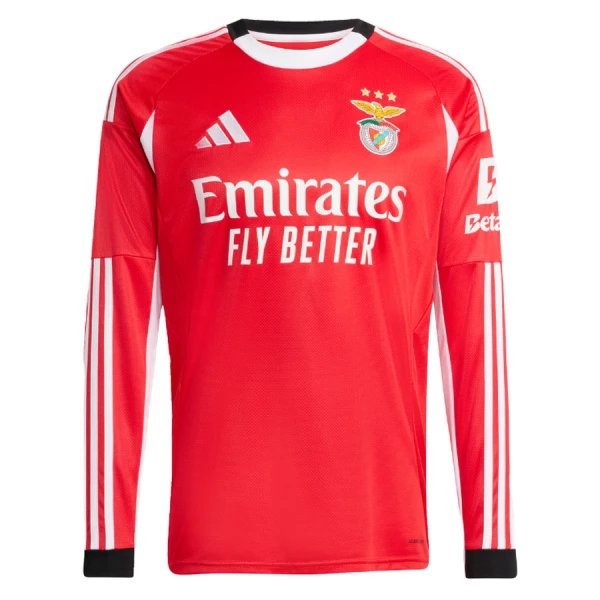 SL Benfica Hjemmedrakt Herre 2025-26 Langermet