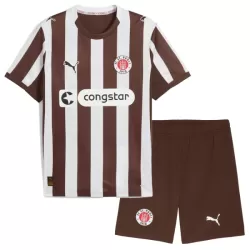 St Pauli Hjemmedrakt Barn 2025-26 - med Bukse St Pauli Hjemmedrakt Barn 2025-26 - med Bukse