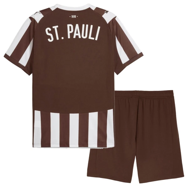 St Pauli Hjemmedrakt Barn 2025-26 - med Bukse