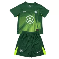 VfL Wolfsburg Hjemmedrakt Barn 2025-26 - med Bukse VfL Wolfsburg Hjemmedrakt Barn 2025-26 - med Bukse