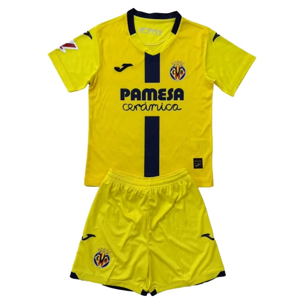 Villarreal Hjemmedrakt Barn 2025-26 - med Bukse