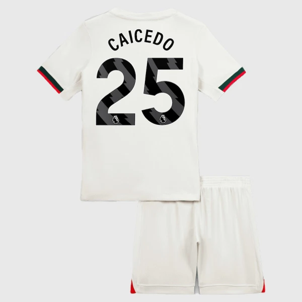 Chelsea Caicedo 25 Bortedrakt Barn 2025-26 - med Bukse
