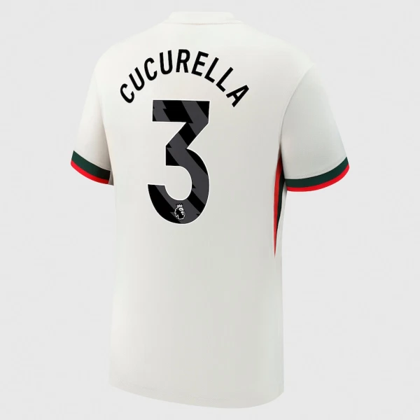 Chelsea Cucurella 3 Bortedrakt Herre 2025-26