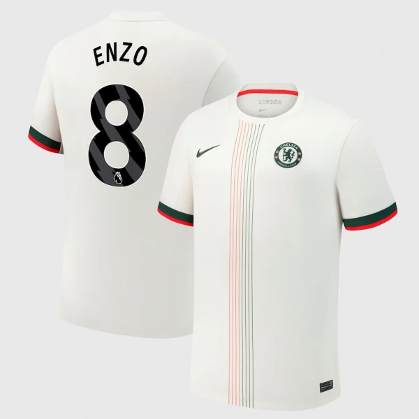 Chelsea Enzo 8 Bortedrakt Herre 2025-26
