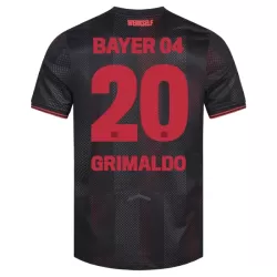 Bayer Leverkusen Alejandro Grimaldo 20 Hjemmedrakt Herre 2025-26 Bayer Leverkusen Alejandro Grimaldo 20 Hjemmedrakt Herre 2025-26