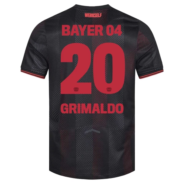 Bayer Leverkusen Alejandro Grimaldo 20 Hjemmedrakt Herre 2025-26