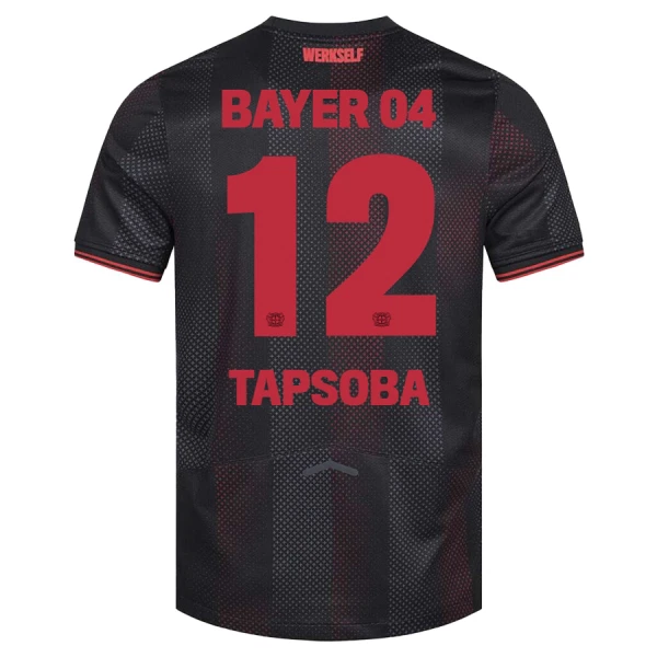 Bayer Leverkusen Edmond Tapsoba 12 Hjemmedrakt Herre 2025-26