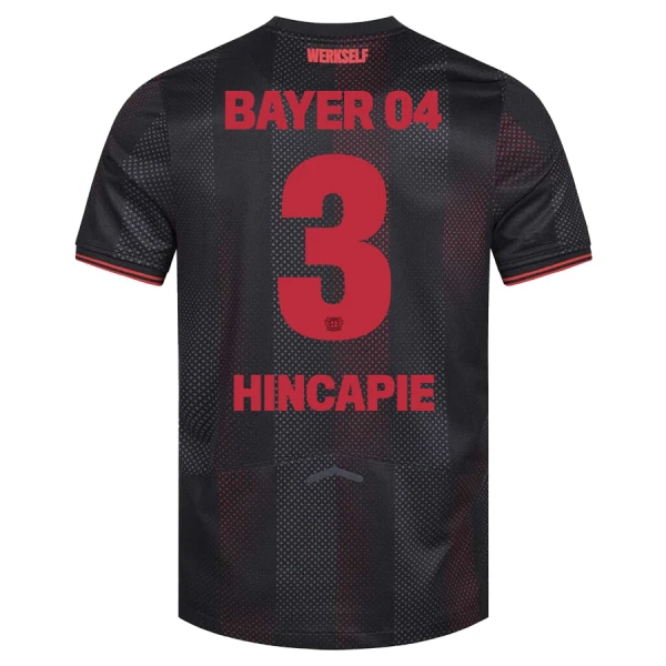 Bayer Leverkusen Piero Hincapie 3 Hjemmedrakt Herre 2025-26