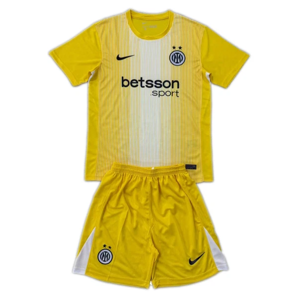 Inter Milan Keeper Drakt Barn 2025-26 Gul