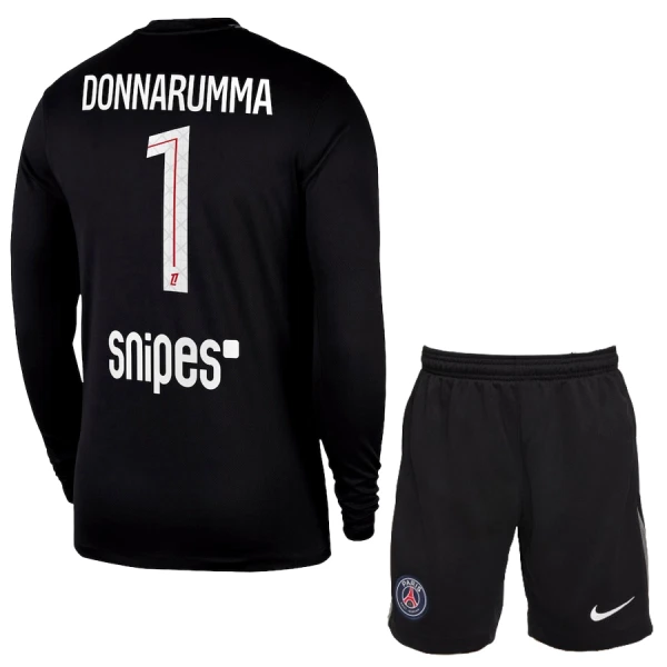 Paris Saint-Germain Gianluigi Donnarumma 1 Keeper Drakt Barn 2025-26 Langermet