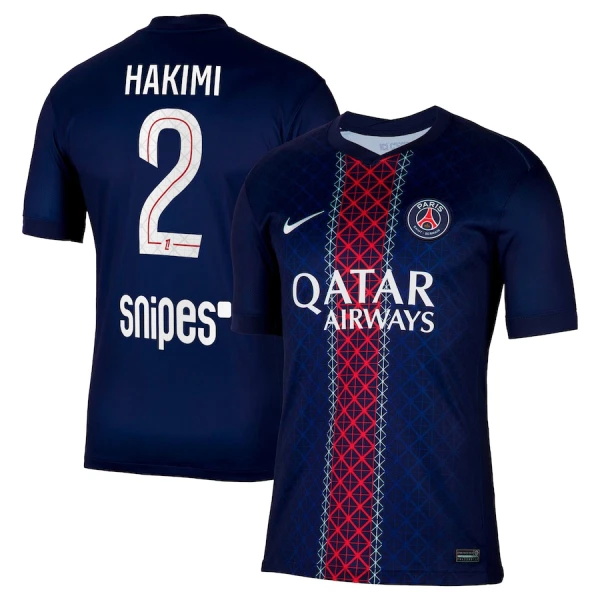 Paris Saint-Germain Hakimi 2 Hjemmedrakt Herre 2025-26