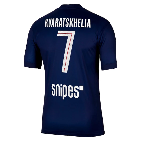 Paris Saint-Germain Kvaratskhelia 7 Hjemmedrakt Herre 2025-26