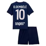 Paris Saint-Germain O. Dembele 10 Hjemmedrakt Barn 2025-26 - med Bukse