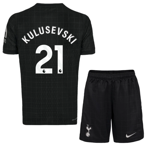Tottenham Hotspur Kulusevski 21 Bortedrakt Barn 2025-26 - med Bukse