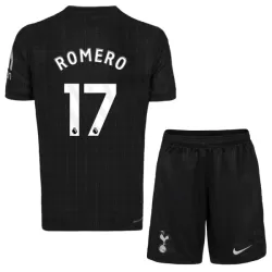 Tottenham Hotspur Romero 17 Bortedrakt Barn 2025-26 - med Bukse Tottenham Hotspur Romero 17 Bortedrakt Barn 2025-26 - med Bukse