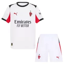 AC Milan Bortedrakt Barn 2025-26 - med Bukse AC Milan Bortedrakt Barn 2025-26 - med Bukse