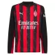 AC Milan Hjemmedrakt Herre 2025-26 Langermet AC Milan Hjemmedrakt Herre 2025-26 Langermet