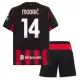 AC Milan Modrić 14 Hjemmedrakt Barn 2025-26 - med Bukse AC Milan Modrić 14 Hjemmedrakt Barn 2025-26 - med Bukse