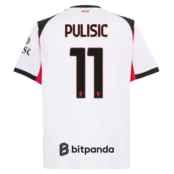 AC Milan Pulisic 11 Bortedrakt Herre 2025-26 AC Milan Pulisic 11 Bortedrakt Herre 2025-26