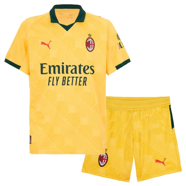AC Milan Pulisic 11 Tredjedrakt Barn 2025-26 - med Bukse