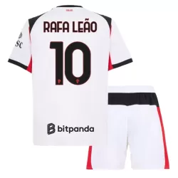 AC Milan Rafael Leao 10 Bortedrakt Barn 2025-26 - med Bukse AC Milan Rafael Leao 10 Bortedrakt Barn 2025-26 - med Bukse