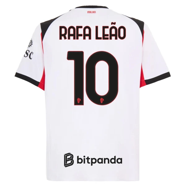 AC Milan Rafael Leao 10 Bortedrakt Herre 2025-26 AC Milan Rafael Leao 10 Bortedrakt Herre 2025-26
