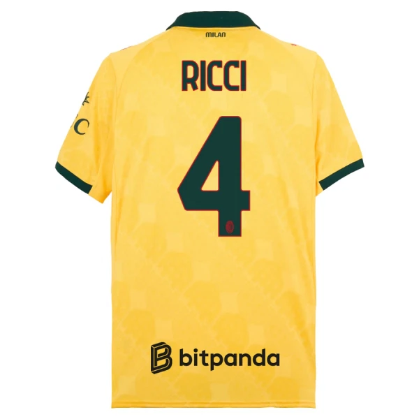 AC Milan Ricci 4 Tredjedrakt Herre 2025-26 AC Milan Ricci 4 Tredjedrakt Herre 2025-26