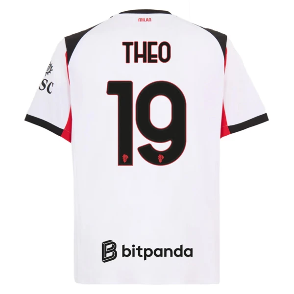 AC Milan Theo 19 Bortedrakt Herre 2025-26 AC Milan Theo 19 Bortedrakt Herre 2025-26