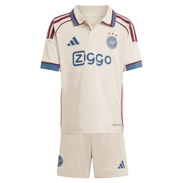 Ajax Amsterdam Tredjedrakt Barn 2025-26 - med Bukse Ajax Amsterdam Tredjedrakt Barn 2025-26 - med Bukse