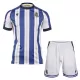 Real Sociedad Hjemmedrakt Barn 2025-26 - med Bukse Real Sociedad Hjemmedrakt Barn 2025-26 - med Bukse