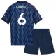Arsenal Gabriel 6 Bortedrakt Barn 2025-26 - med Bukse Arsenal Gabriel 6 Bortedrakt Barn 2025-26 - med Bukse