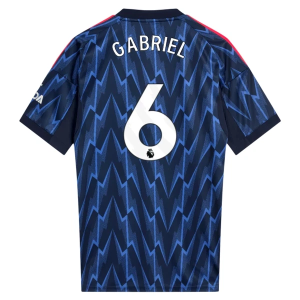 Arsenal Gabriel 6 Bortedrakt Herre 2025-26 Arsenal Gabriel 6 Bortedrakt Herre 2025-26