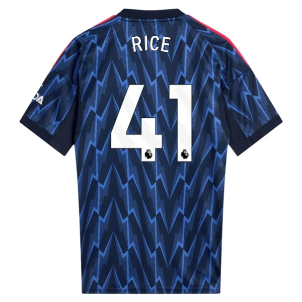 Arsenal Rice 41 Bortedrakt Herre 2025-26 Arsenal Rice 41 Bortedrakt Herre 2025-26