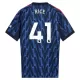 Arsenal Rice 41 Bortedrakt Herre 2025-26 Arsenal Rice 41 Bortedrakt Herre 2025-26