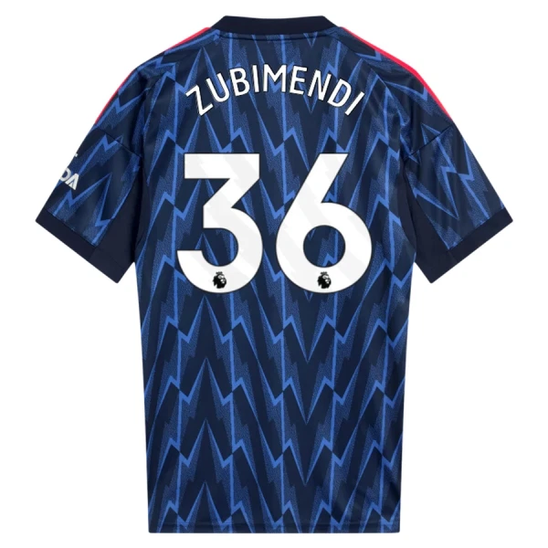 Arsenal Zubimendi 36 Bortedrakt Herre 2025-26 Arsenal Zubimendi 36 Bortedrakt Herre 2025-26