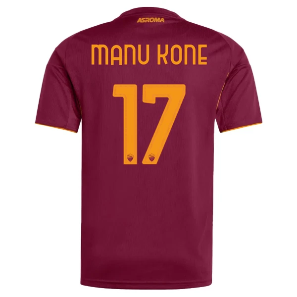 AS Roma Manu Kone 17 Hjemmedrakt Herre 2025-26 AS Roma Manu Kone 17 Hjemmedrakt Herre 2025-26