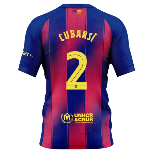 FC Barcelona Cubarsi 2 Hjemmedrakt Herre 2025-26
