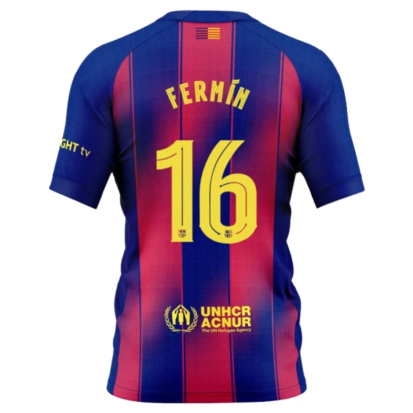 FC Barcelona Fermin 16 Hjemmedrakt Herre 2025-26 FC Barcelona Fermin 16 Hjemmedrakt Herre 2025-26