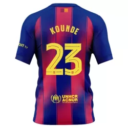 FC Barcelona Kounde 23 Hjemmedrakt Herre 2025-26 FC Barcelona Kounde 23 Hjemmedrakt Herre 2025-26