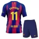 FC Barcelona Raphinha 11 Hjemmedrakt Barn 2025-26 - med Bukse FC Barcelona Raphinha 11 Hjemmedrakt Barn 2025-26 - med Bukse