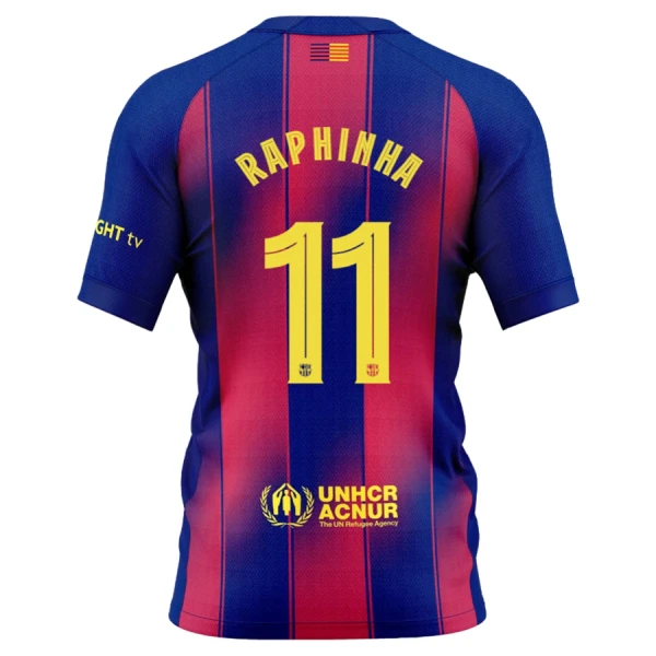 FC Barcelona Raphinha 11 Hjemmedrakt Herre 2025-26 FC Barcelona Raphinha 11 Hjemmedrakt Herre 2025-26