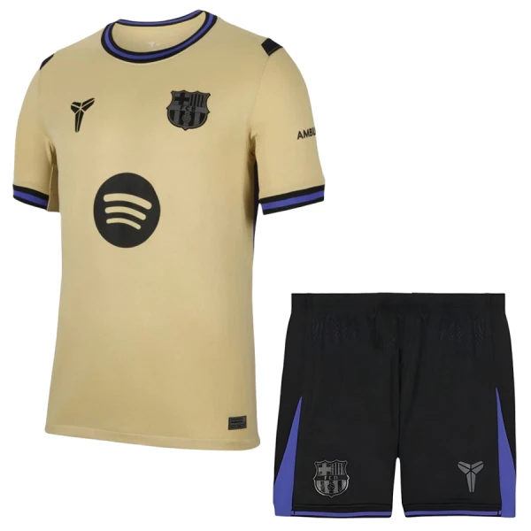 FC Barcelona x Kobe Bryant Bortedrakt Barn 2025-26 - med Bukse FC Barcelona x Kobe Bryant Bortedrakt Barn 2025-26 - med Bukse