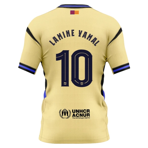 FC Barcelona x Kobe Bryant Lamine Yamal 10 Bortedrakt Barn 2025-26 - med Bukse