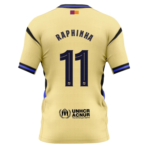 FC Barcelona x Kobe Bryant Raphinha 11 Bortedrakt Barn 2025-26 - med Bukse