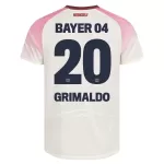 Bayer Leverkusen Alejandro Grimaldo 20 Bortedrakt Herre 2025-26