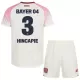 Bayer Leverkusen Piero Hincapie 3 Bortedrakt Barn 2025-26 - med Bukse Bayer Leverkusen Piero Hincapie 3 Bortedrakt Barn 2025-26 - med Bukse